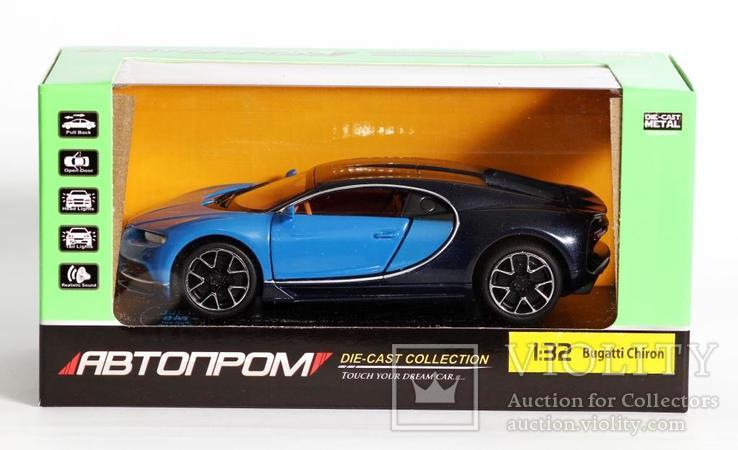 1:32 Автопром Bugatti Chiron, фото №3