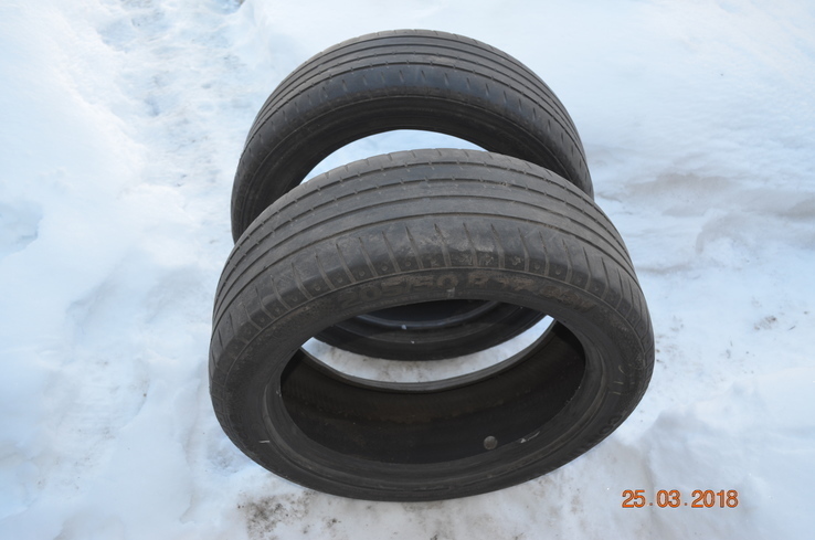 Шины 205/50 R17 93W CONTINENTAL SPORTCONTACT 2  лот 2 шт., фото №2