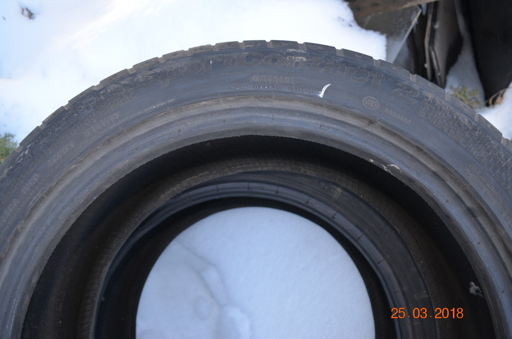 Шины 205/50 R17 93W CONTINENTAL SPORTCONTACT 2  лот 2 шт., photo number 8