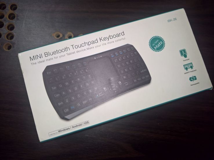 MINI Blutooth Touchpad Keyboard, фото №3