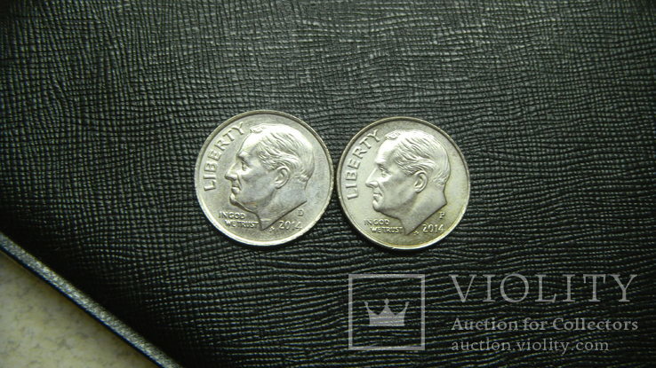10 центів США 2014 (два різновиди), фото №2
