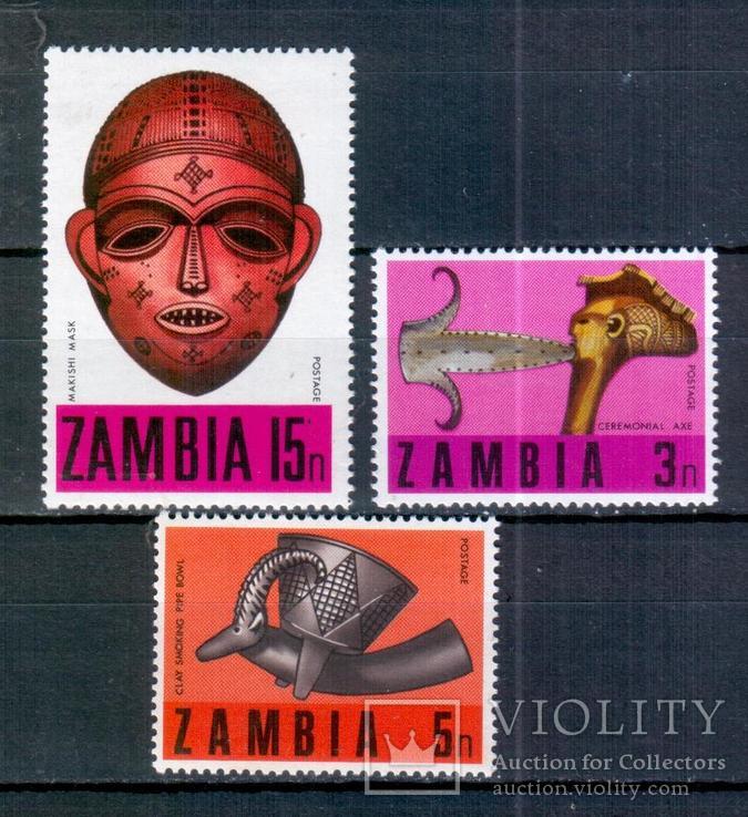 Замбія 1970 ** мистецтво маска етнос