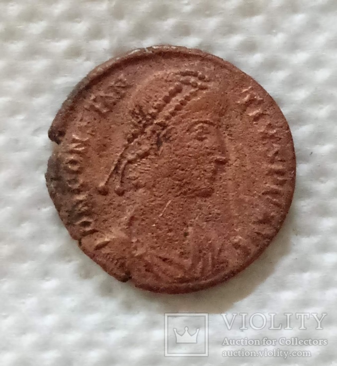 Монета римской империи - Констанций II, фото №3