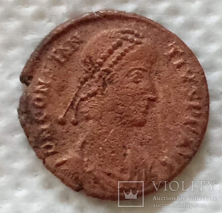 Монета римской империи - Констанций II, фото №2