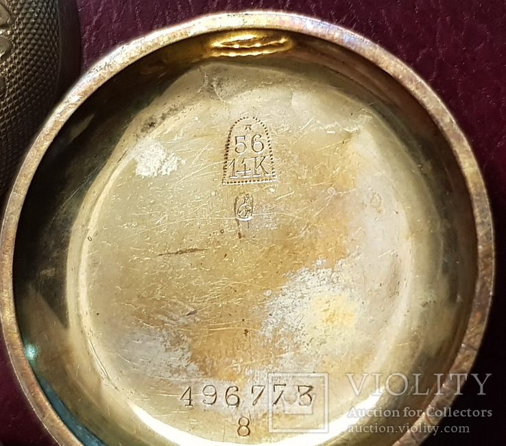 Золотые карманные часы ANCRE LE PARC 1910, фото №6