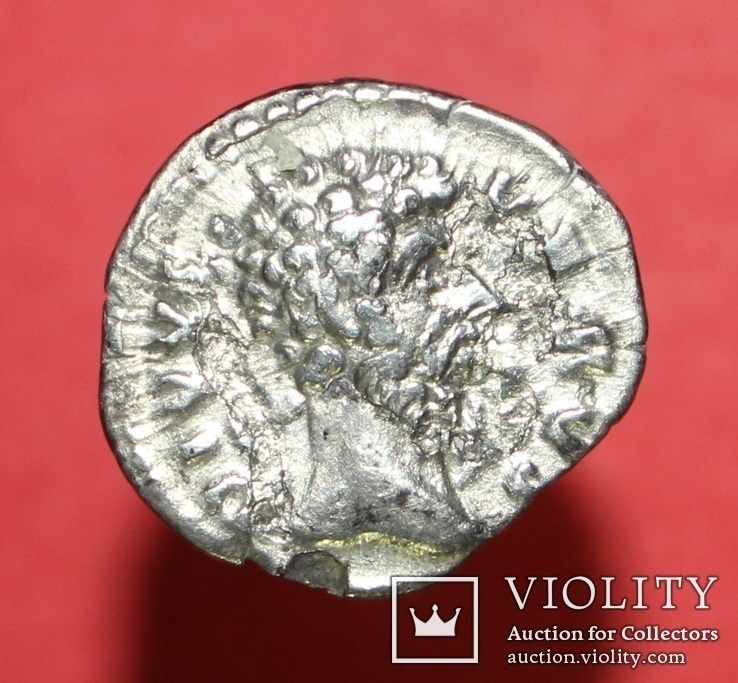 Денарий Lucius Verus (RIC III 596a) (Rated Scarce)