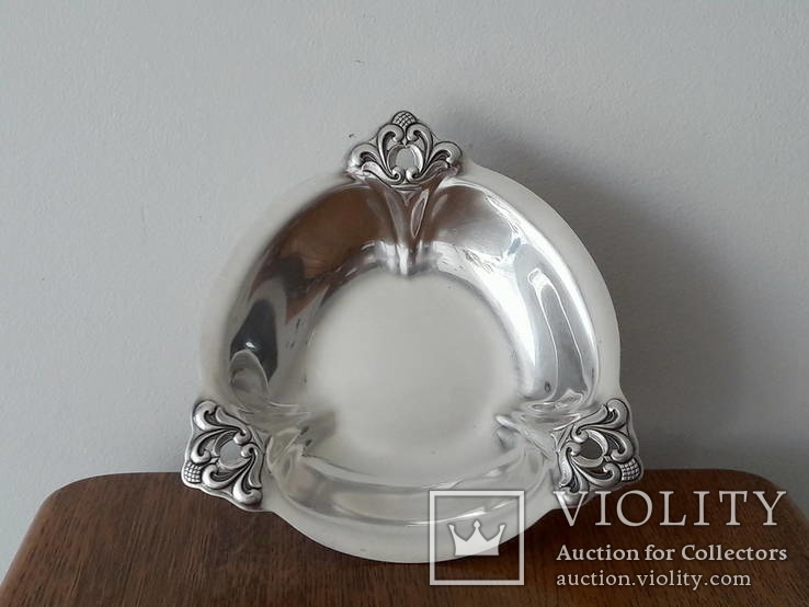 Серебряная вазочка - дизайн Royal Danish, фото №3