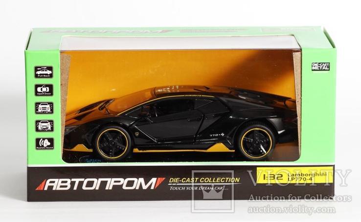 1:32 Автопром  Lamborghini LP770-4, фото №3