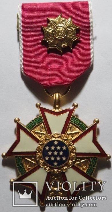 Орден «Легион почёта», США,Степень Офицер, 1942-1945г.г.