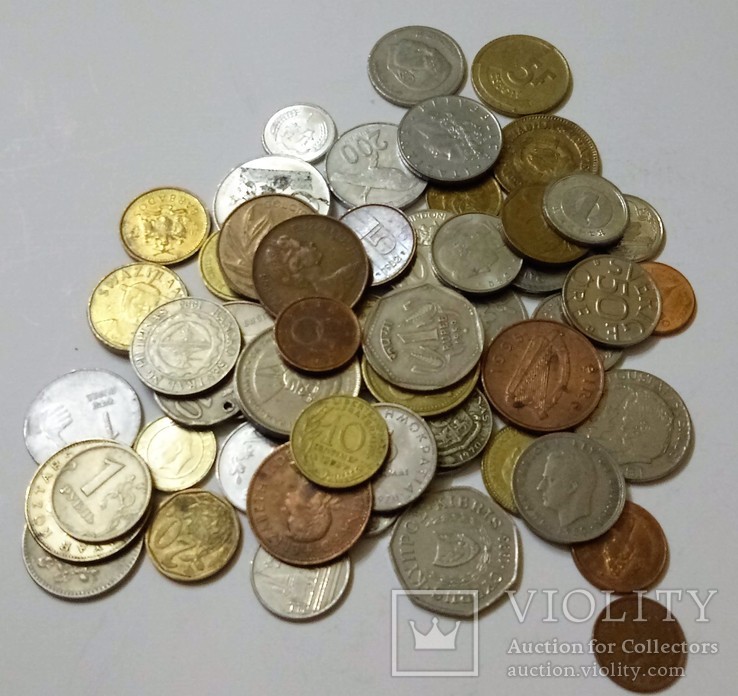 Набор монет на вес № 5-270 грамм-повторов нет, фото №8