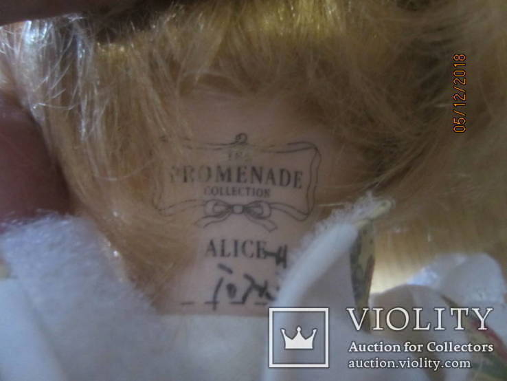 Кукла THE Promenade Collection 35 см Alice-A Номерная, фото №7