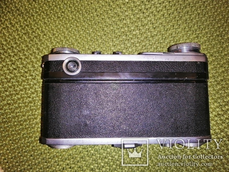 Фотоаппарат "Киев-2" 1949 год объектив "Зоркий ЗК" утопающий, фото №5