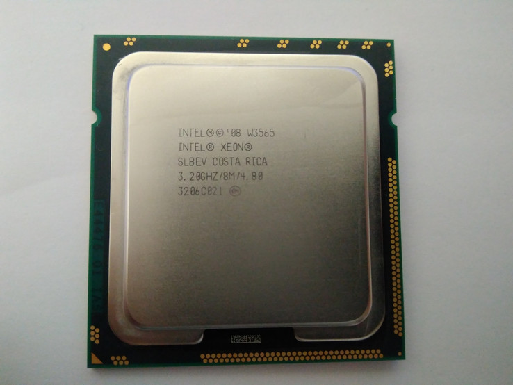 Процессор Intel XEON W3565(LGA1366) 4-ядра 8-потоков по 3.20-3.45 GHz, фото №4