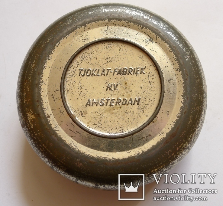 Жестяная коробка шоколад TJOKLAT Camée Pastilles  Amsterdam, фото №6