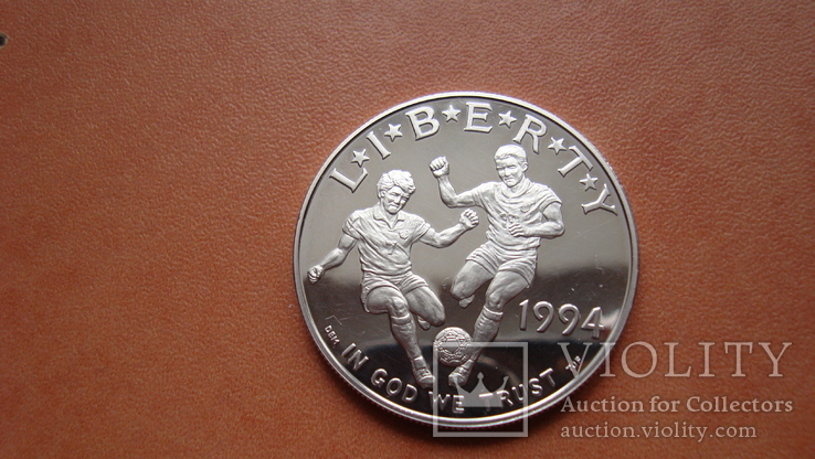 1 долар 1994 р футбол, фото №2