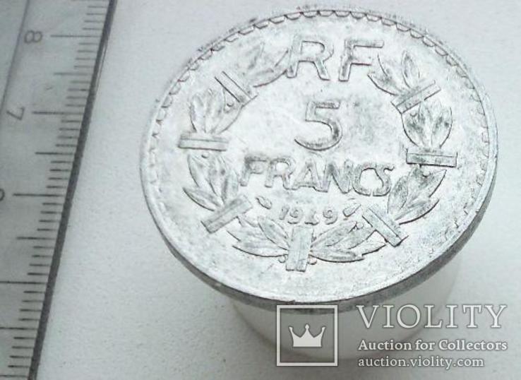 5 франков 1949 года, фото №3