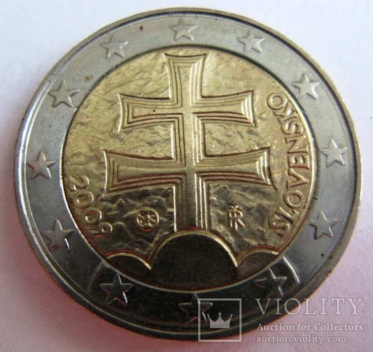 Словакия, 2 евро 2009 Стандарт