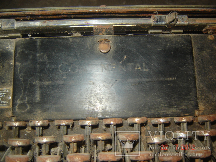 Печатная машинка Континенталь, фото №5