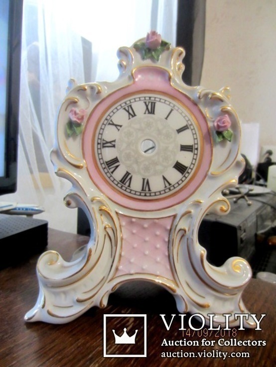 Фарфоровые часы Royal Dux Bohemia «Hodiny Josefina»