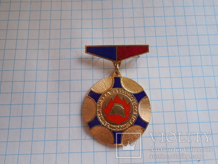 Знак пожарники Польша