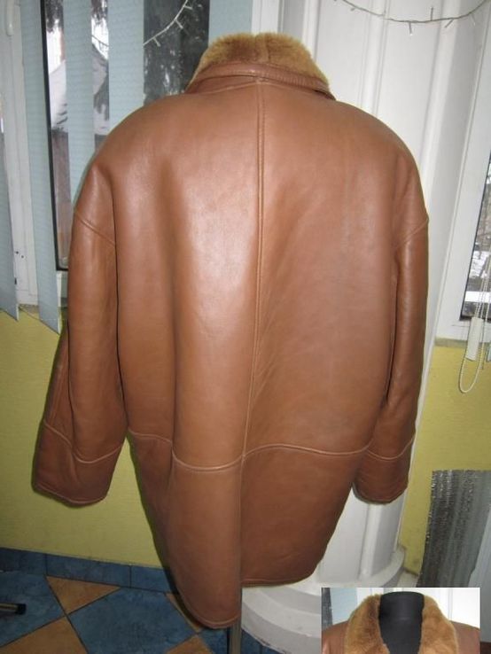 Натуральная женская дублёнка Genuine Leather. Турция. Лот 370, photo number 3