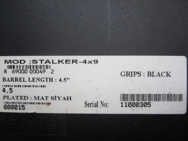 Револьвер Stalker 4.5", фото №5