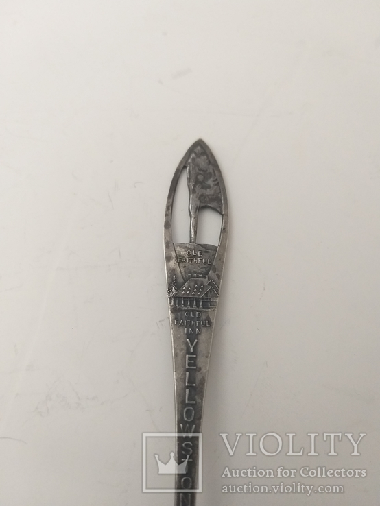 Старовинна срібна ложечка ( sterling, 15.6г), фото №3