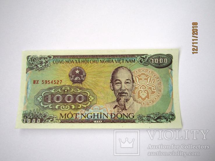 Вьетнам 1000 донг 1988, numer zdjęcia 3