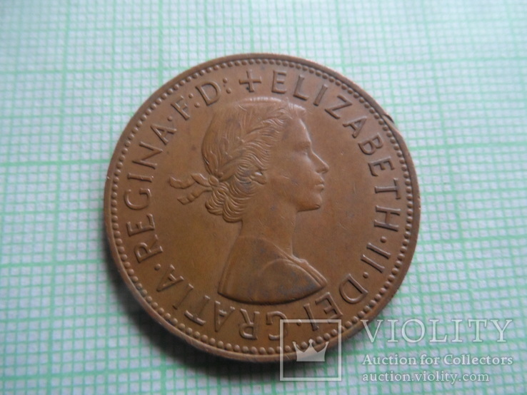 1 пенни 1962  Великобритания    (Р.3.17)~, фото №3