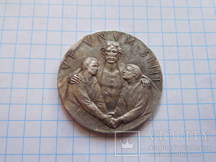 Памятная медаль Италия, фото №2