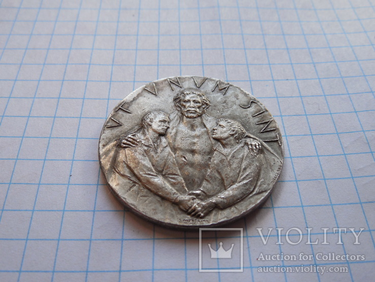 Памятная медаль Италия, фото №3