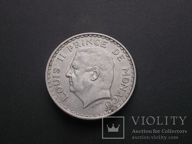 Монако 5 франков 1945, фото №3