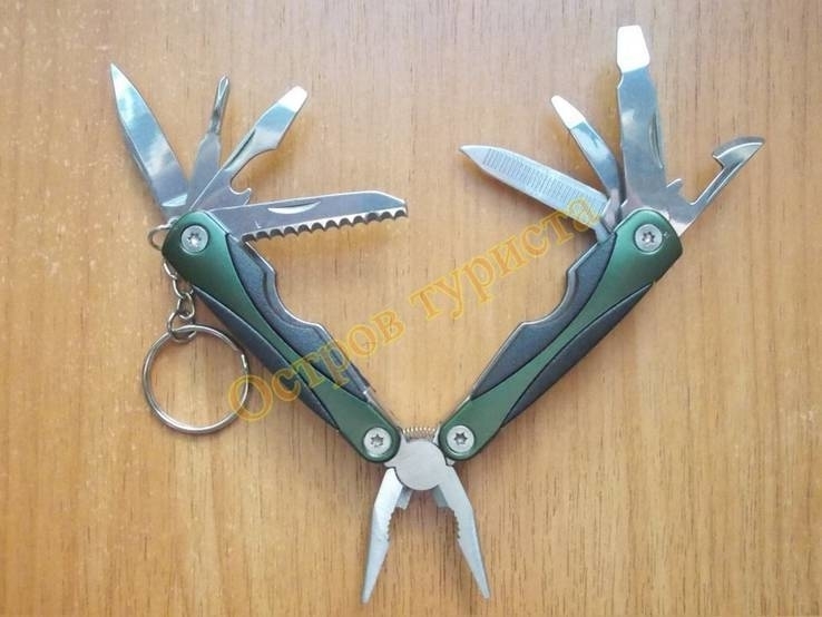 НОЖ Multi Tool 096 темнозеленый, numer zdjęcia 3