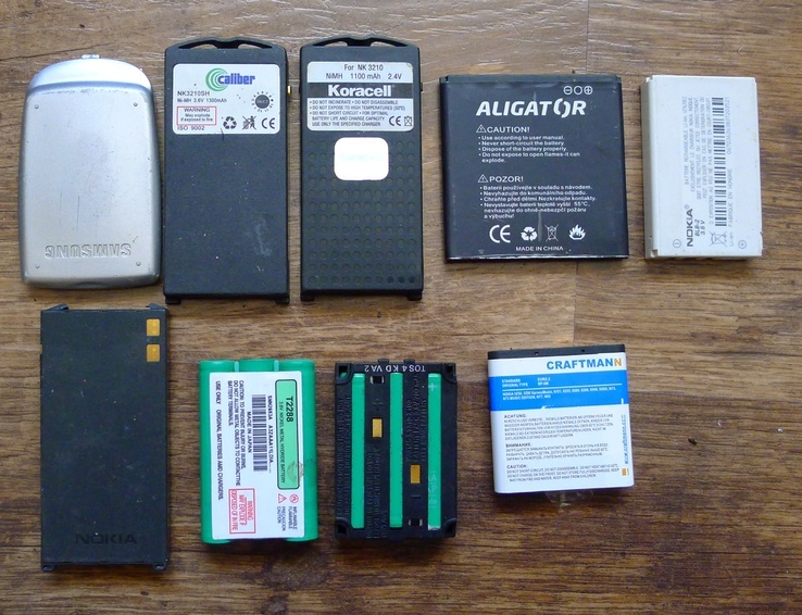 Батареи для мобильных телефонов, photo number 2