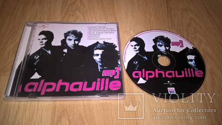 Alphaville (MP3 Collection) 2004. (MP3 Disc) Лицензия. Россия., фото №2