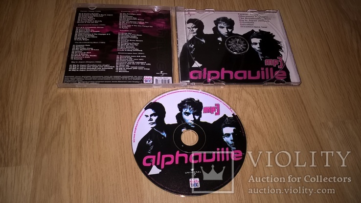 Alphaville (MP3 Collection) 2004. (MP3 Disc) Лицензия. Россия., фото №3