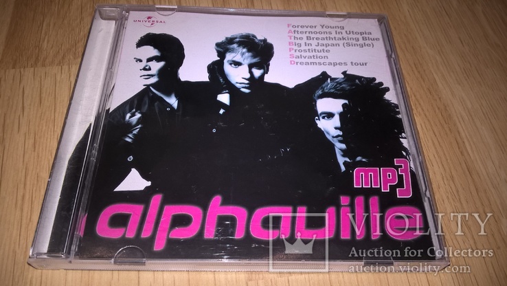 Alphaville (MP3 Collection) 2004. (MP3 Disc) Лицензия. Россия., фото №6