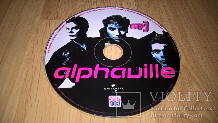 Alphaville (MP3 Collection) 2004. (MP3 Disc) Лицензия. Россия., фото №8