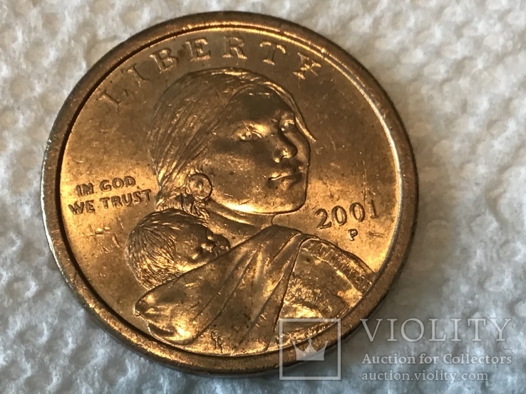 1 доллар сша 2001 Р, фото №2