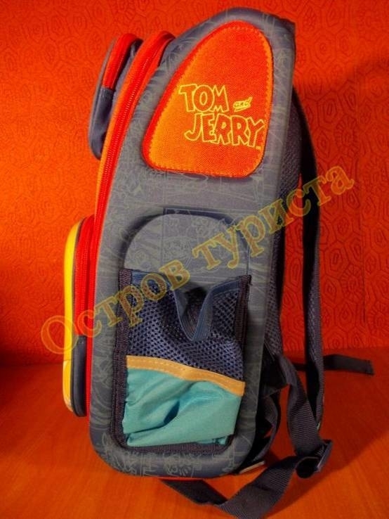  Рюкзак портфель - Ранец Школьный Том и Джерри, фото №5