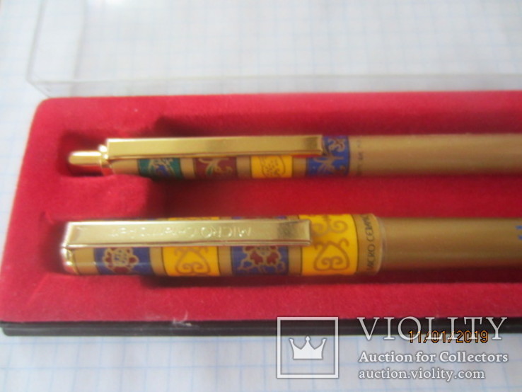 Набор Muzeum керамическая ручка и карандаш Micro korea, фото №3