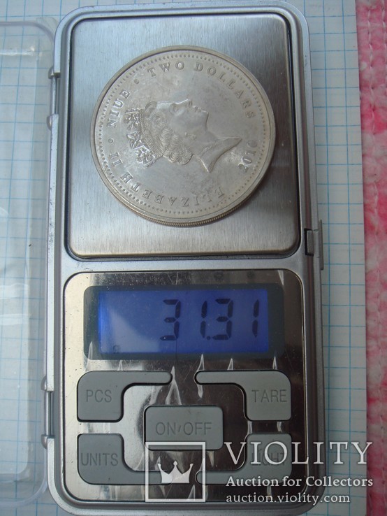 Ниуе 2 доллара 2010 год, унция серебра 999 пробы, фото №5