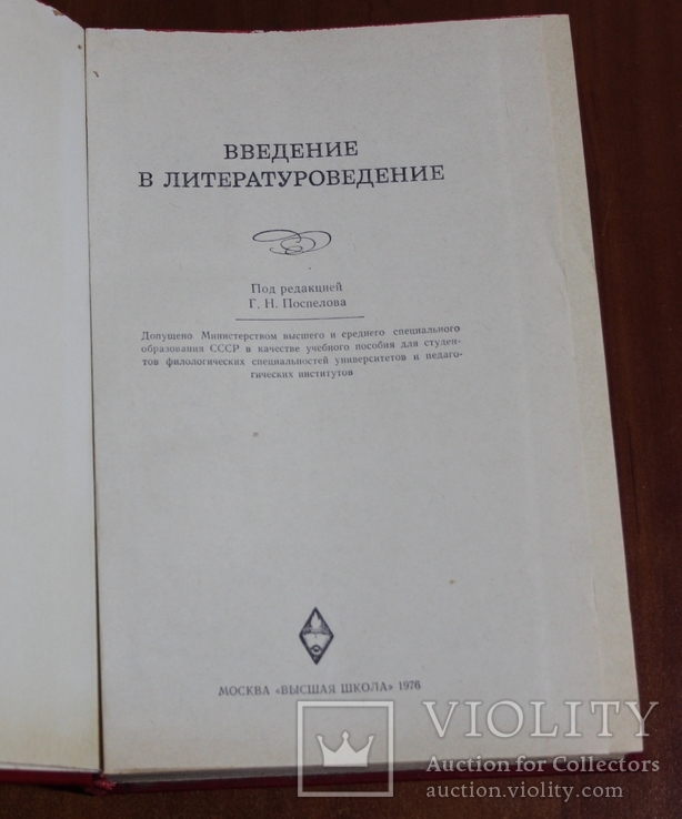 Введение в литературоведение, фото №4