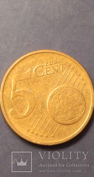 5 євроцентів Німеччина 2008 A, фото №3