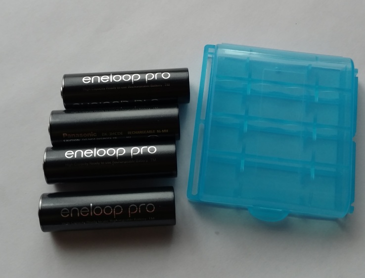 AA аккумуляторы Panasonic Eneloop Pro 2600 mah 4шт. + бокс