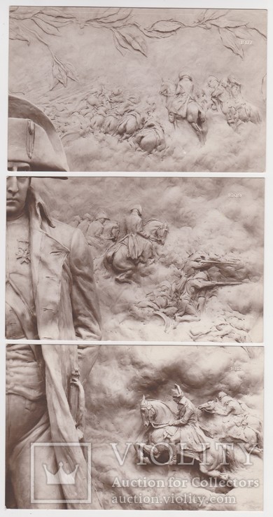 Наполеон набор из 10 открыток. Скульптор Доменико Мастрояни, фото №5