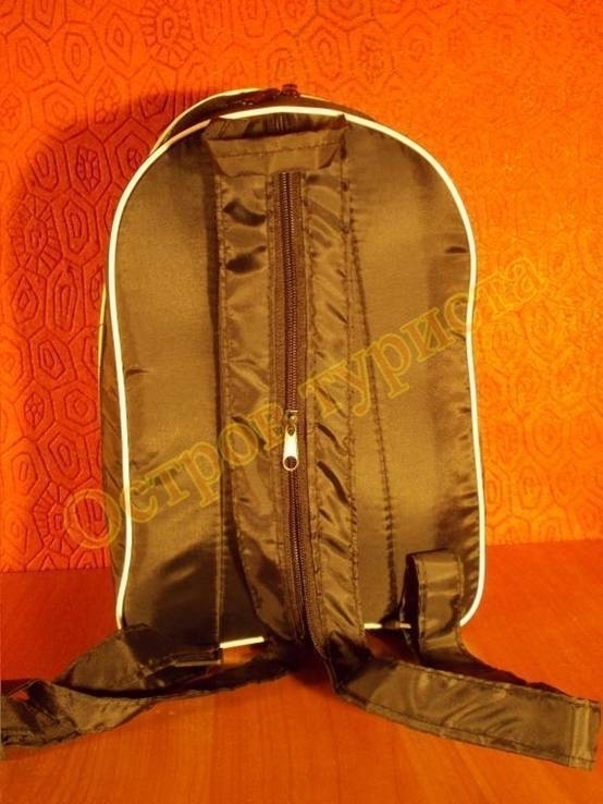 Рюкзак спортивный ADIDAS черно-серый малый, фото №6