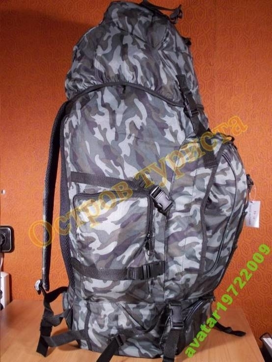 Рюкзак туристический BF-01 80 литров камуфляжный, фото №4