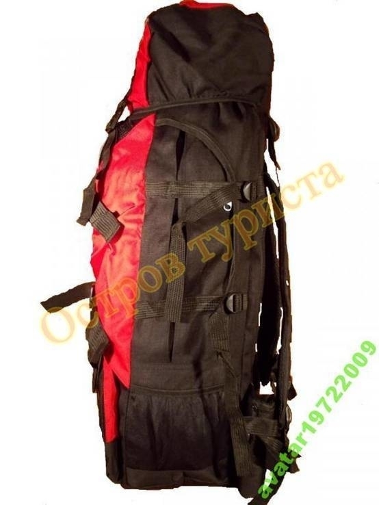  Рюкзак туристический каркасный EXTREM 80 Jack Wolfskin красный, фото №5