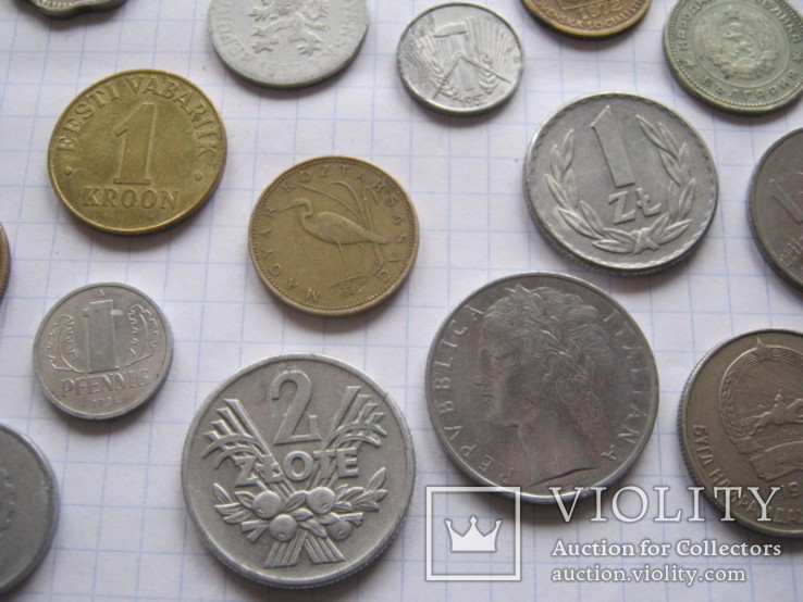 Монеты разные 21 шт., фото №3